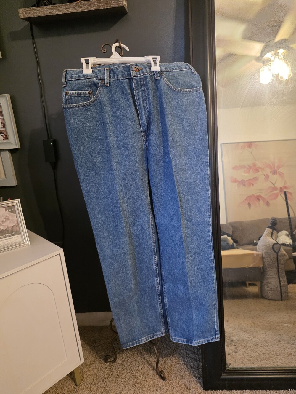 Reverse Men's Straight Jeans in Blue